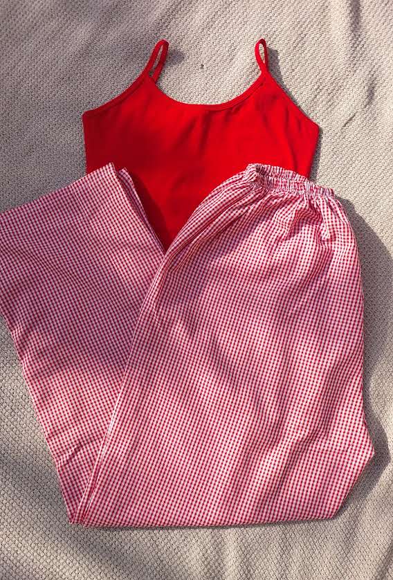 Dolce Vita Red Pants Set
