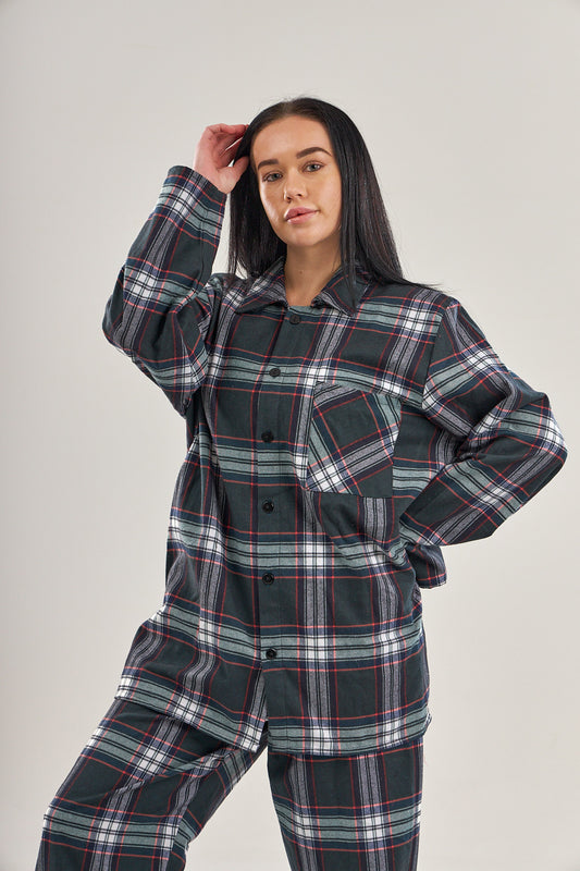 Green Christmas Pj Winter Set