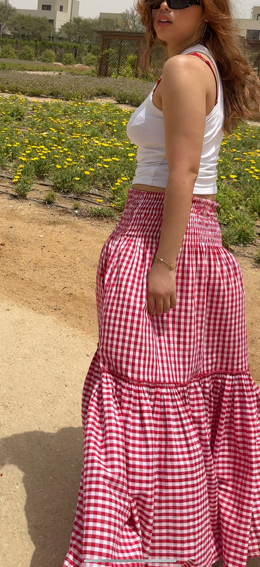 the picnic crush skirt