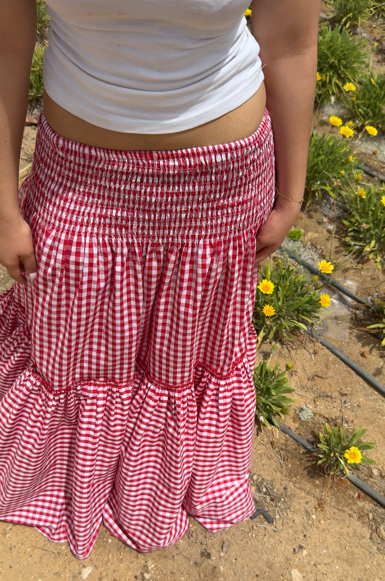 the picnic crush skirt