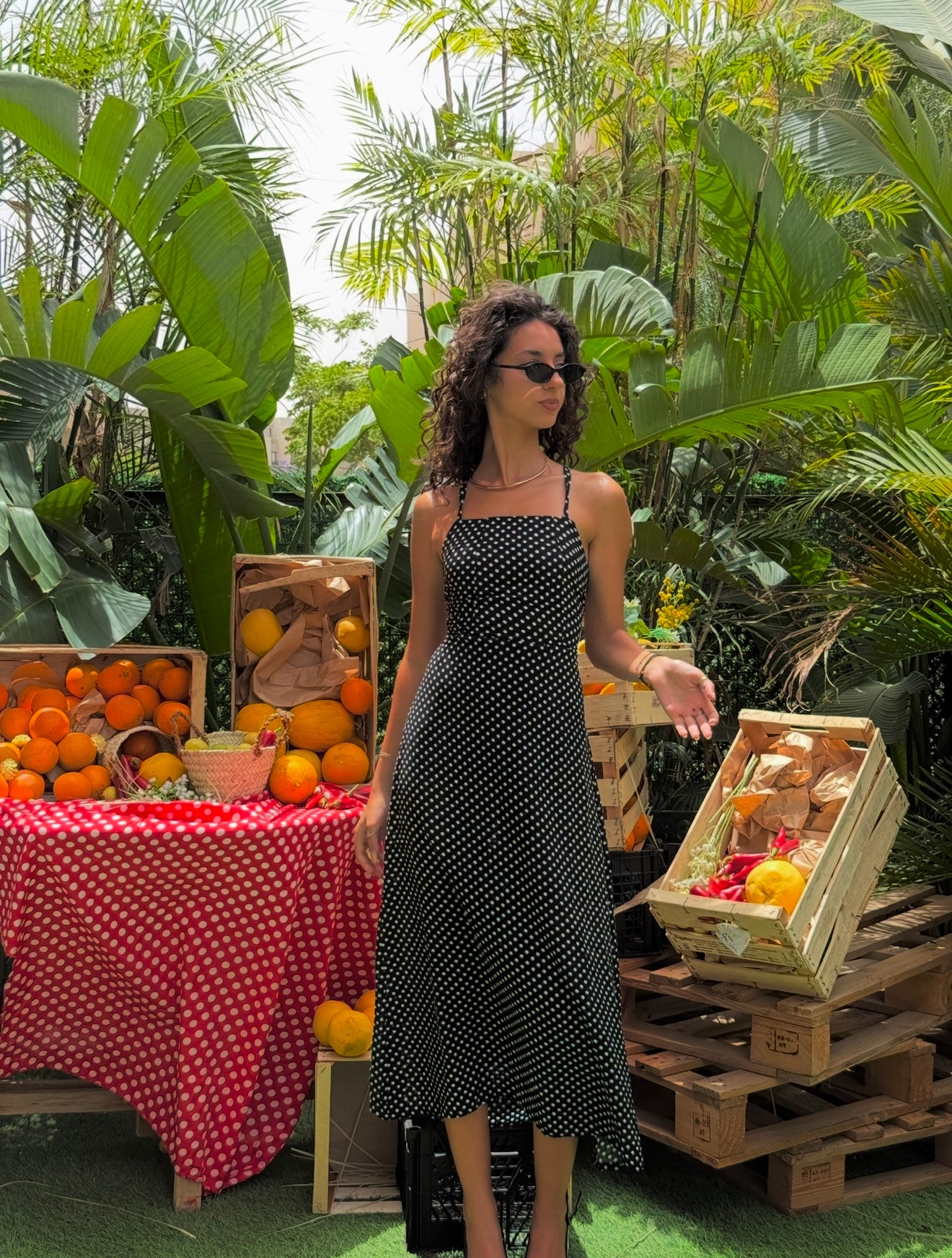 the dolce dot dress